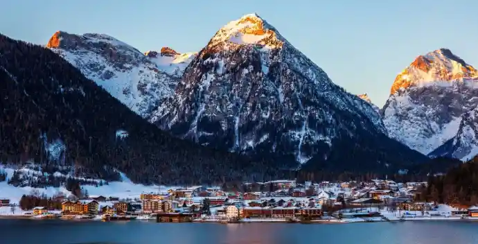 Achensee im Winter