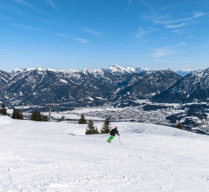 Reutte im Ausserfern im Winter