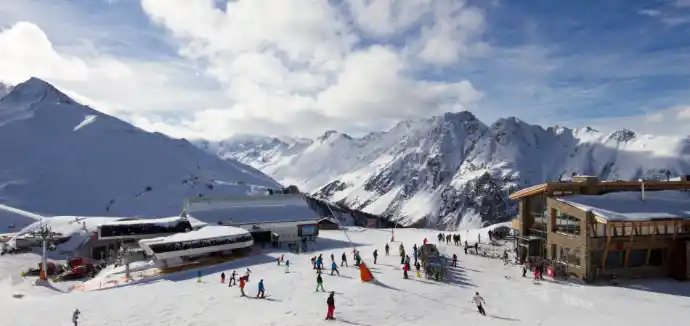 Ischgl in de winter - Taxi Innsbruck