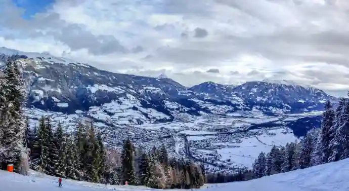 Hoofdstad Lienz in Oost-Tirol