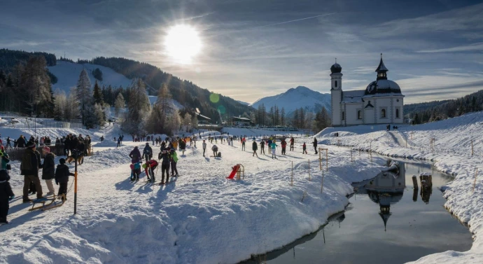 Seefeld im Winter - Taxi Innsbruck